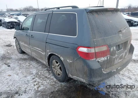 2006 Honda Odyssey Ex from USA, damaged, VIN 5FNRL38406B419466